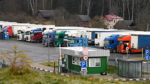 PUNNSEISU LÕPP? ⟩ Lukašenka lubas pantvangi võetud Leedu rekkad vabaks lasta