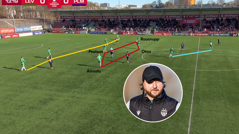 Levadia peatreener Vjatšeslav Zahovaiko rehabiliteerib Eesti jalgpalli ajaloolist sõimusõna