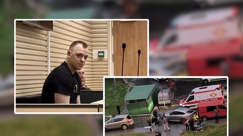 VIDEO KOHTUST ⟩ «Hetkel olen otsutanud, et nad on p***rastid!» Lasnamäe «märulifilmi» peategelane Kevyn Põdra ei hoidnud naeru tagasi