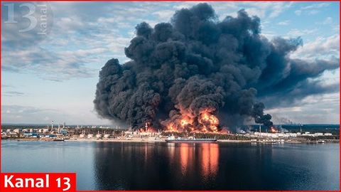 Eesti piiri lähedal lõõmavad naftamahutid: kas mürgine suits jõuab meieni?