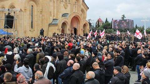 Parlamendirühm avaldas Gruusia rahvale kaastunnet patriarhi surma puhul