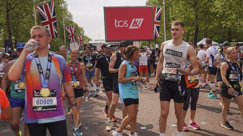 Londoni maraton jahib pööraseid numbreid