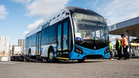 Esimesed uued Škoda trollid jõudsid Tallinna