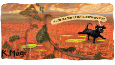 JUURIKAS ⟩ Allan Hmelnitski joonistus