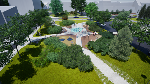 PILDID ⟩ Pea pool miljonit eurot nõudnud promenaadi asemel saab uue ilme kogu Jõgeva linnasüda