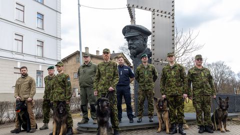 Kaitseliidu jäljekoerad said tunnistused