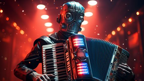 SÜÜDI! ⟩ Robotid tegid muusikat ja robotid pandi seda kuulama – asja korraldanud mees kooris vahelt kopsaka autoritasu