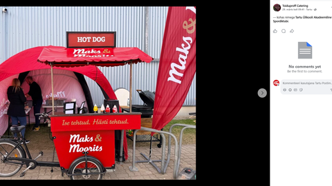 Keegi pani suure korvpallilahingu järel pihta hot dog'i ratta