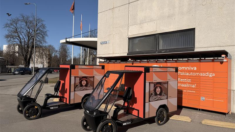 Omniva võtab kasutusele uued kaubarattad