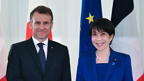 Macron kiitis Jaapanit väisates Euroopa ettearvatavust