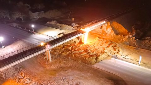 VIDEO JA GALERII ⟩ Halinga viadukt varistati minuti täpsusega