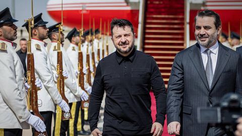 Zelenskõi pidas Damaskuses kolmepoolseid kõnelusi Süüria ja Türgiga