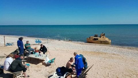 Ukraina uputas Aasovi merre viljalastiga laeva
