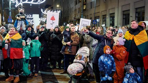 Leedulased protestivad taas rahvusringhäälingu poliitilise kontrolli vastu