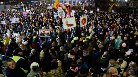 Vilniuses toimus suur meeleavaldus ringhäälingu politiseerimise vastu