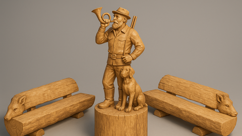 Annetuste toel valmiv jahimeeste pink avatakse mais