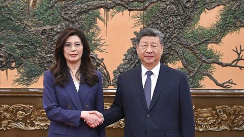 Xi juures vaibal käinud Taiwani opositsioonijuht ärgitas sõja vältimiseks iseseisvust vastustama