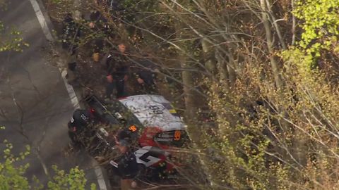 VIDEO ⟩ Tiitlipretendent Solberg katkestas Horvaatias, liidrikohta hoidnud Evans samuti