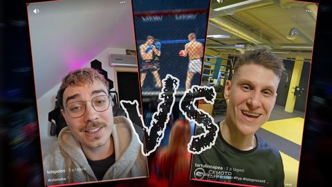 «Teeme avaliku võitluse!» Sisuloojate Krispoisi ja Kris Kärneri tüli on eskaleerunud ning nad viitavad võimalikule kaklusele