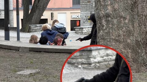 FOTO ⟩ Kamp noorukeid vehkis Musumäel relvataolise esemega: sihtisid lihtsalt üksteist ja paugutasid
