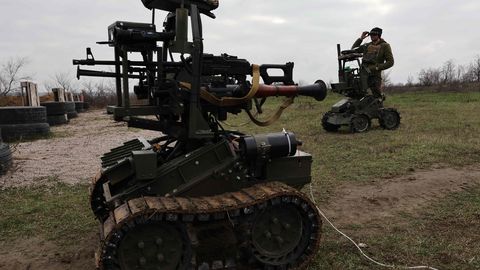 Zelenskõi: vaenlase positsioonid vallutati esimest korda droonidega