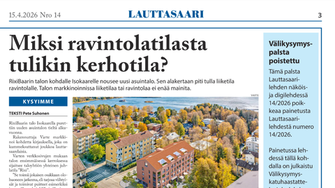 VÄLJAMÕELDUD ELANIKUD ⟩ Helsingi linnaosaleht avaldas mitu tehisaruga loodud «tänavaküsitlust»