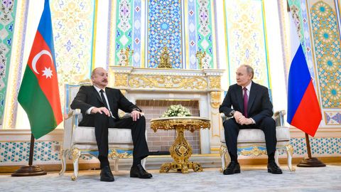 Venemaa nõustus maksma kahjutasu Aserbaidžaani lennuki alla tulistamise eest