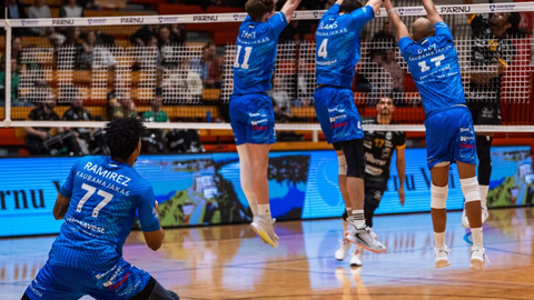 Pärnu Võrkpalliklubi jõudis meistritiitlist ühe võidu kaugusele