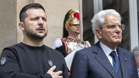 Zelenskõi arutas Itaalia presidendiga julgeolekut ja toetust Ukrainale