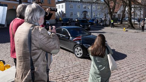 FOTOD ⟩ Balti peaministrid arutavad Tallinnas Rail Balticu edenemist