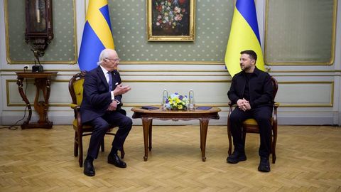 Zelenskõi arutas Rootsi kuningaga pikaajalist kaitsekoostööd