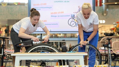 PILDID ⟩ Suurem osa jalgratastest läks kaubaks juba laada esimesel päeval