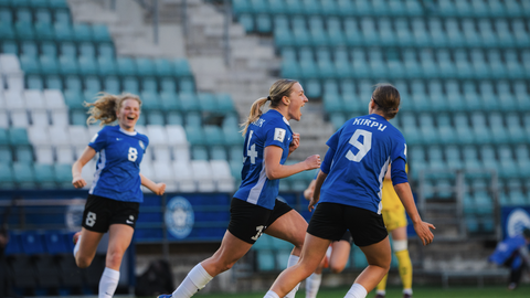 Lõpuminuti värav tõi Eesti naiskonnale teise järjestikuse koduvõidu