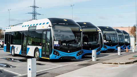 Pühapäeval näeb Vabaduse väljakul Tallinna uusi trollibusse