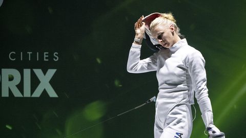 VIDEO ⟩ Katrina Lehis kaotas Colombia GP-etapi poolfinaalis Ungari vehklejale ja sai kolmanda koha