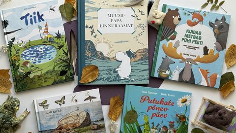 5 toredat raamatut, mille keskmes on loomad