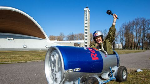 TESTISÕIT ⟩ Red Bull Soapbox Race maandub Tallinnas. Ettevõtte esindaja esitab eestlastele väljakutse: pange kõik hullud ideed mängu!