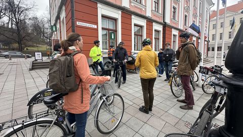 Tänane ühissõit tutvustab ülikoolilinna rattavõrgu võimalusi