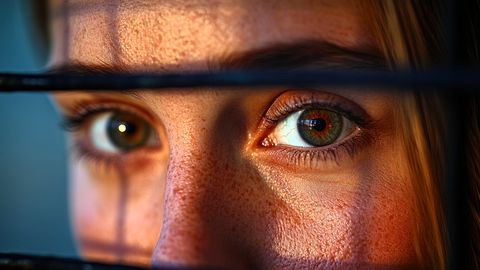 Ajukasvaja hoiatusmärk, mis ilmub ja kaob sekunditega