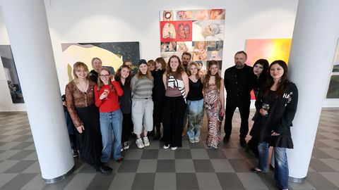 Tallinn ja Tartu kohtusid Pallase galeriis