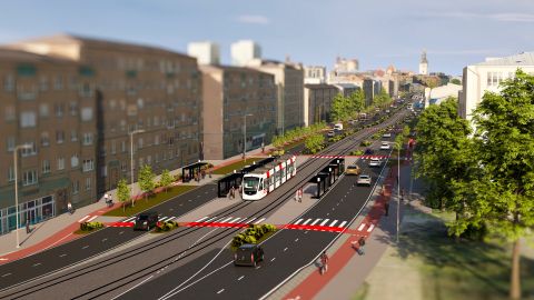 Pärnu maantee algus Tallinnas läbib põhjaliku uuenduskuuri