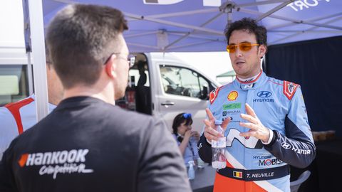 Neuville andis juba enne Kanaari saarte ralli algust alla