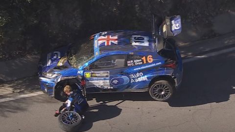 VIDEO ⟩ Vaata karmi avariid, mis pani Kanaari saarte rallil kiiruskatse seisma