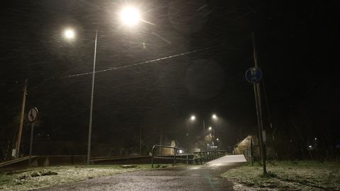 FOTOD ⟩ Põhja-Eestis sajab laia lund