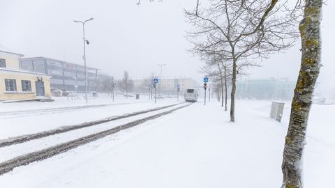 VALGEKS LÄKS MAA ⟩ «Talverehvidega inimene, kas saaksid rongijaama viia?» 26. aprill tõi mitmes maakonnas tugeva lumesaju