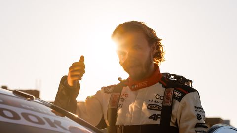 Solberg selgitas eelviimasel katsel juhtunud eksimust: ma ei oodanud, et auto nii kaugele hüppab