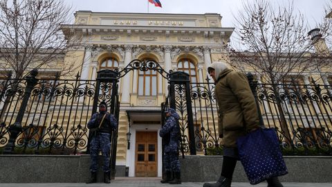 Venemaa keskpank jätkab intressimäära langetamise sissetallatud rajal