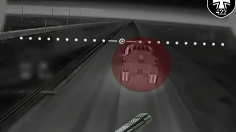 VIDEO ⟩ Ukraina droon hävitas Melitopoli lähistel ülivõimsa Vene raketiheitja Tornado-S