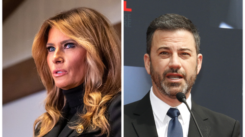 VIDEO ⟩ USA esileedi Melania Trump vihastas saatejuhi Jimmy Kimmeli lesenalja peale