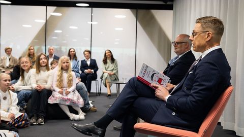 Muumitroll ja Oskar andsid Eesti ja Soome presidendile võimaluse nautida oma ameti parimat osa